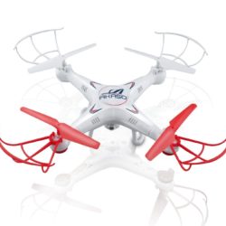 AKASO X5C 4 CH 2,4 GHz 6-Achsen Fernbedienung Quadcopter mit HD Kamera und MicroSD Karte - Drohne für YouTube Videos