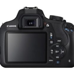 Canon EOS 1200D SLR-Digitalkamera - YouTube Kamera - Hinten