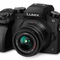 Panasonic DMC-G70KEG-K Lumix Systemkamera (16 Megapixel, 4K Video) mit Objektiv Lumix G Vario F3,5-5,6 14-42 Asph OIS schwarz YouTube YouTuber günstig Kamera
