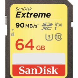 SanDisk Extreme 64 GB SD Speicher Karte Schnell